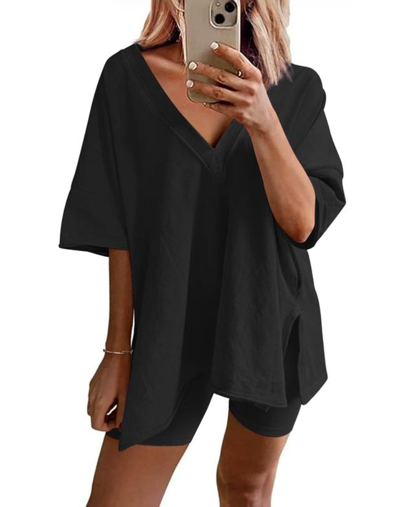 The Everyday V-Neck Set